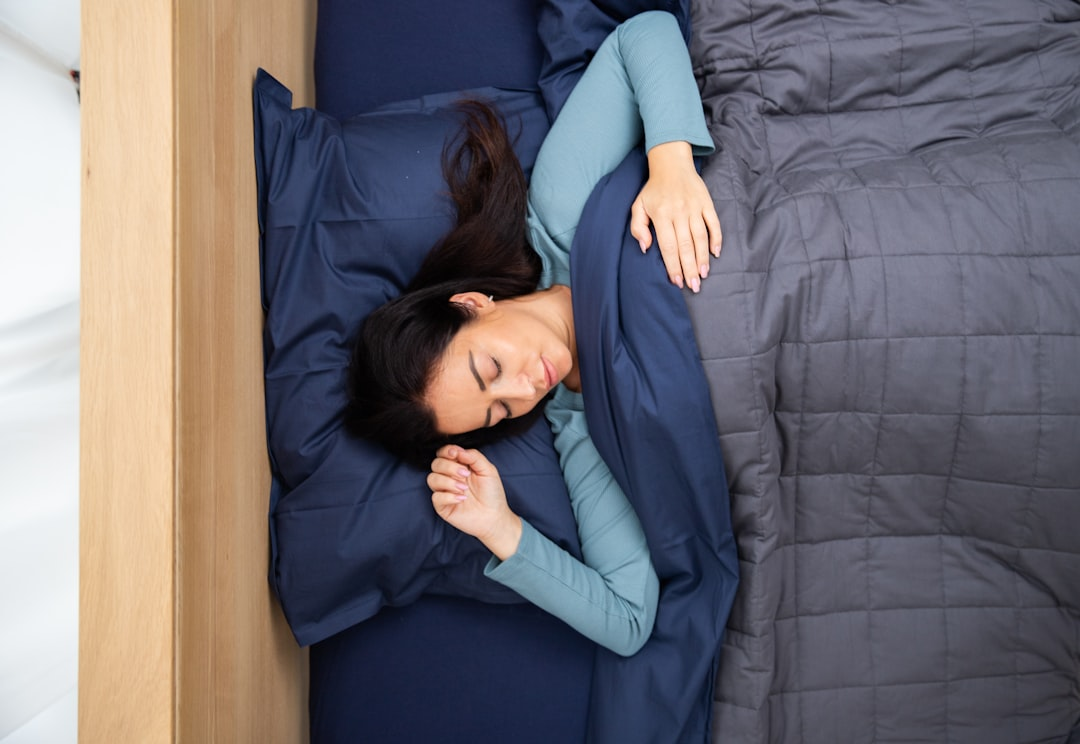 man sleeping peacefully